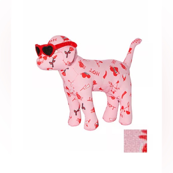 PINK Victoria's Secret Accessories - LIMITED EDITION VS PINK 2025 VALENTINES DAY MINI DOG 🐶 ❤️‍🔥🐾